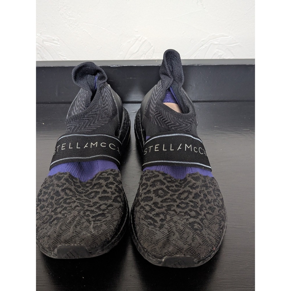 Adidas by Stella McCartney Black and Purple Women's Shoes - Picture 2 of 8